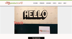 Desktop Screenshot of productcampaustin.org